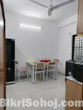 Furnished 3-Bed Flat for Stay in Bashundhara R/A